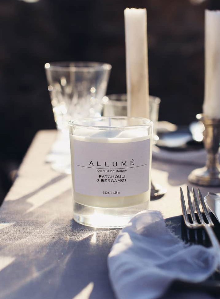 Candle product labels