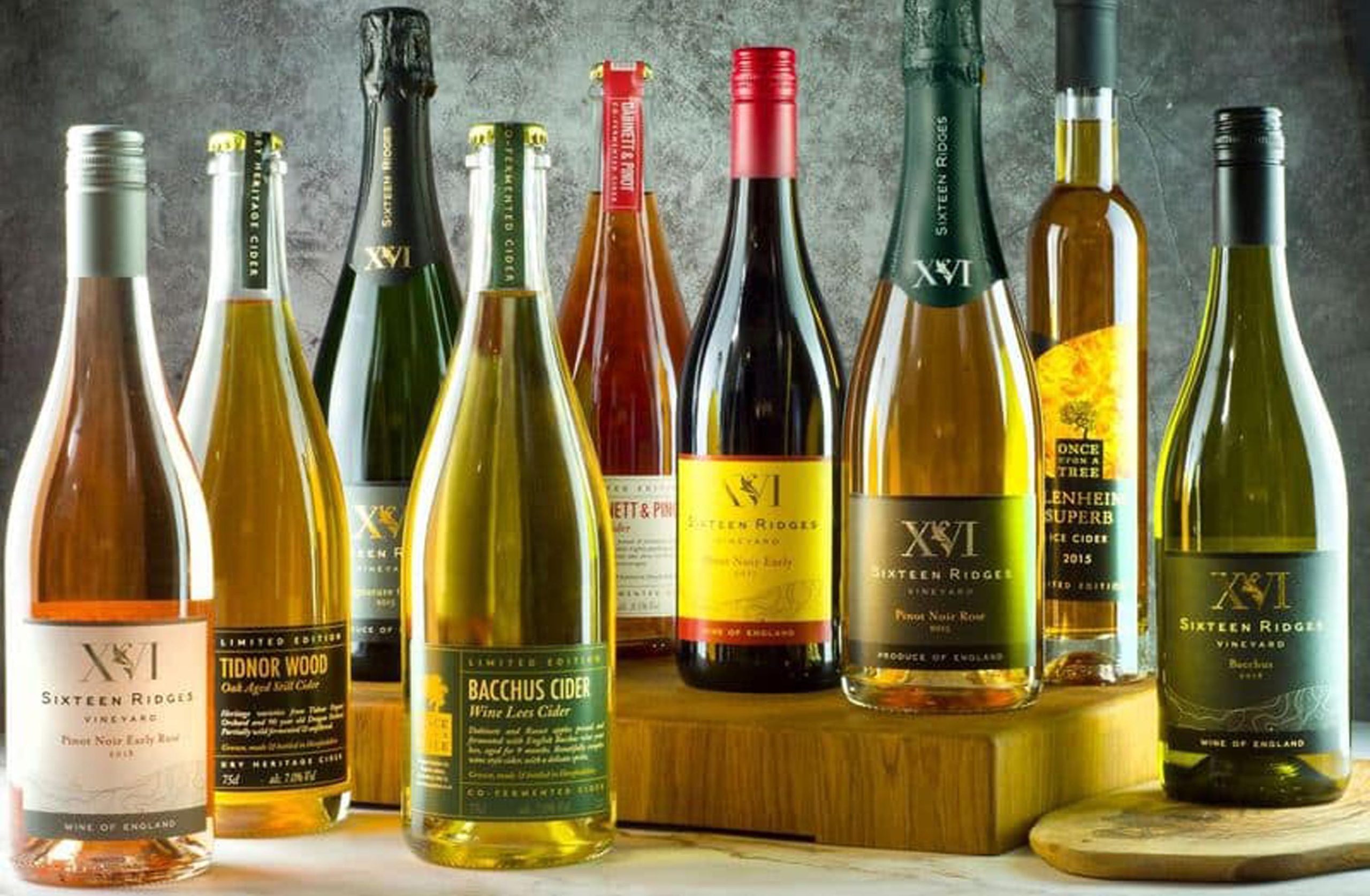 Wine and cider bottle labels