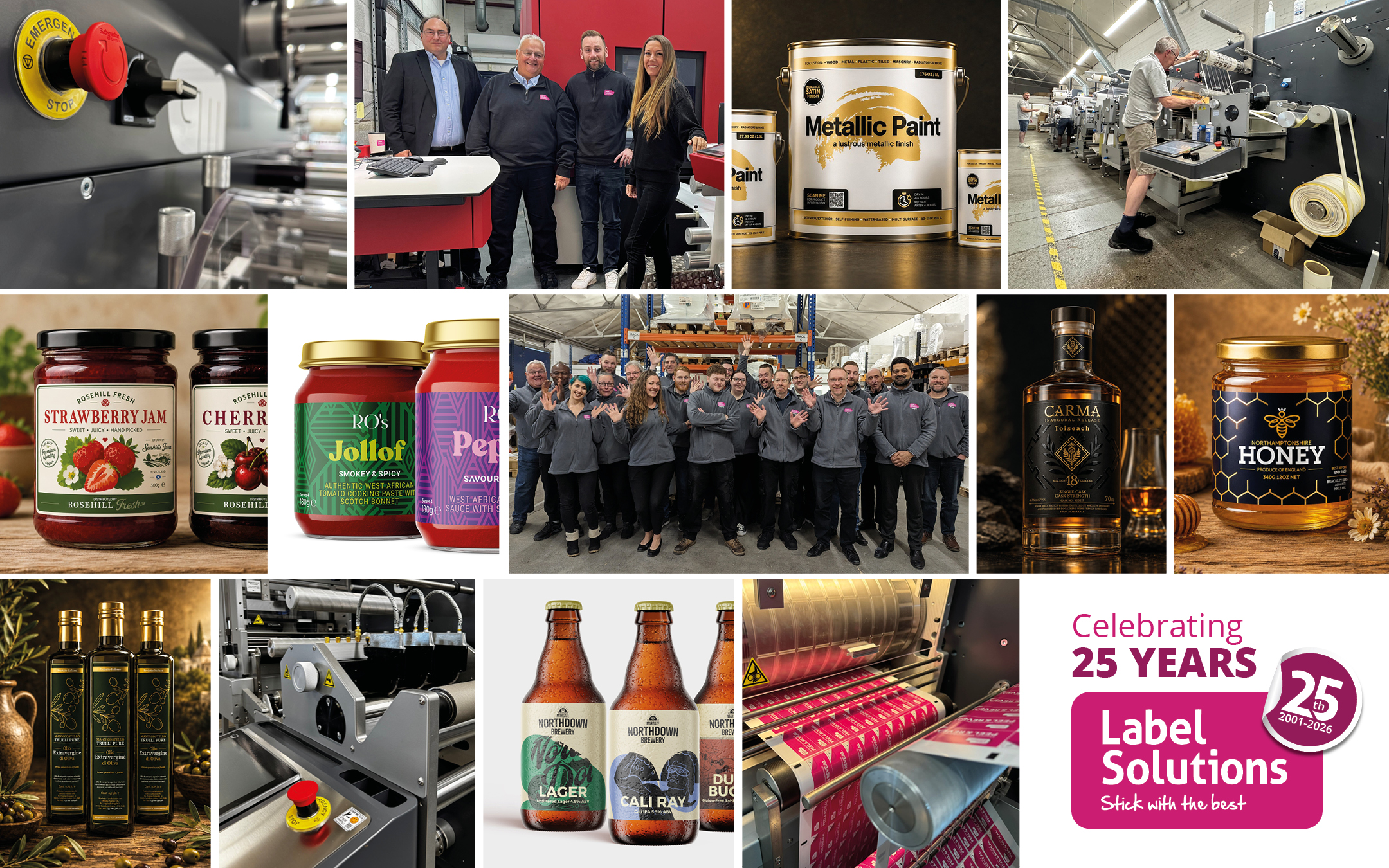 Label Solutions 25th anniversary montage