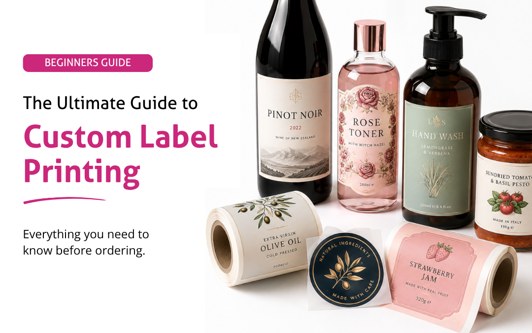 custom label printing -The Ultimate beginners guide